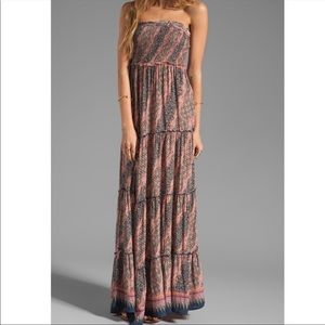 Free people strapless dress